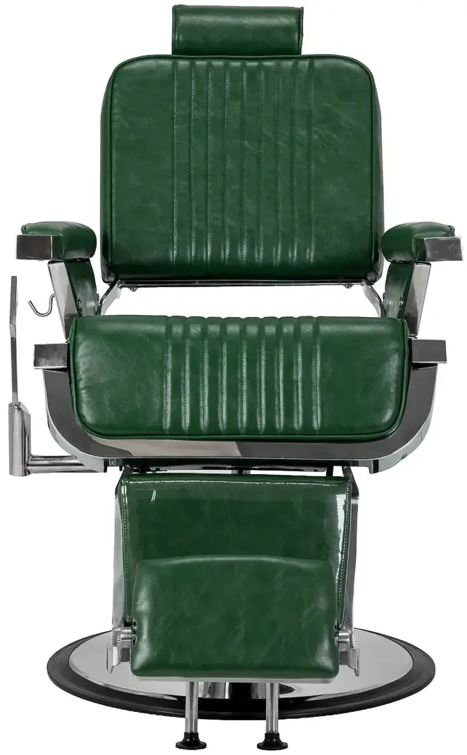 Fotoliu de coafor Gabbiano Royal X 155726 (Green/Silver) - 3