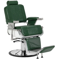 Fotoliu de coafor Gabbiano Royal X 155726 (Green/Silver)