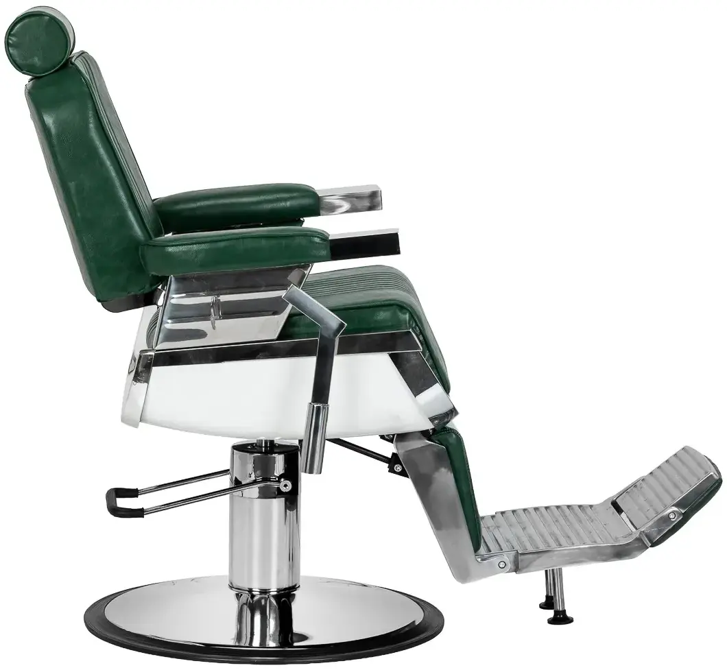 Fotoliu de coafor Gabbiano Royal X 155726 (Green/Silver) - 5