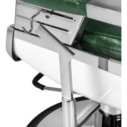 Fotoliu de coafor Gabbiano Royal X 155726 (Green/Silver) Thumb