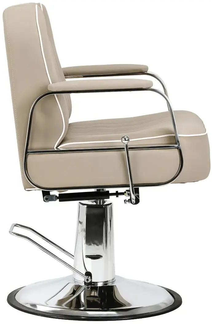 Кресло парикмахерское Gabbiano Rufo 154694 (Beige/Silver) - 3