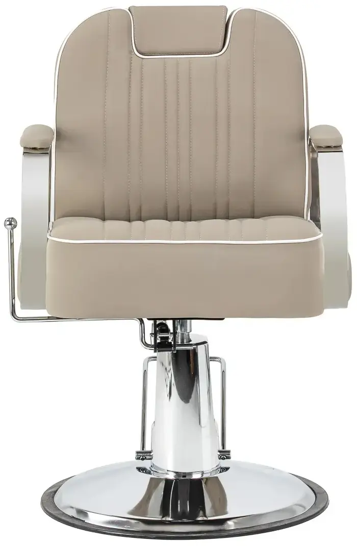 Кресло парикмахерское Gabbiano Rufo 154694 (Beige/Silver) - 5