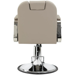 Кресло парикмахерское Gabbiano Rufo 154694 (Beige/Silver) Thumb