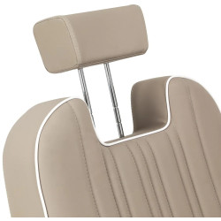 Кресло парикмахерское Gabbiano Rufo 154694 (Beige/Silver) Thumb