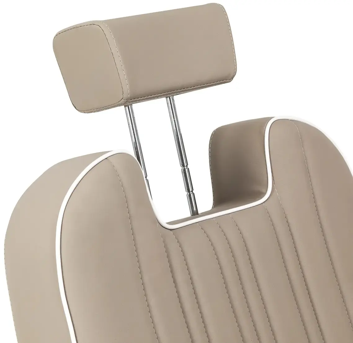 Кресло парикмахерское Gabbiano Rufo 154694 (Beige/Silver) - 9
