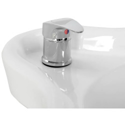 Fotoliu de coafor Gabbiano Trycho 2 155510 (Black/White) Thumb