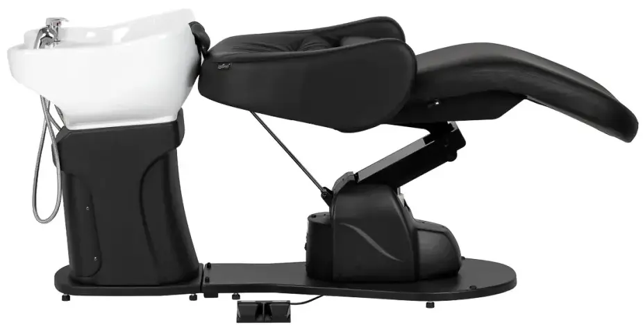 Fotoliu de coafor Gabbiano Trycho 2 155510 (Black/White) - 11