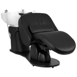 Fotoliu de coafor Gabbiano Trycho 2 155510 (Black/White) Thumb