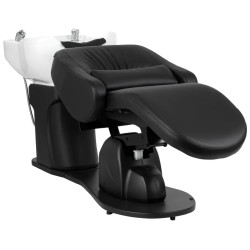Fotoliu de coafor Gabbiano Trycho 2 155510 (Black/White) Thumb