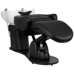 Fotoliu de coafor Gabbiano Trycho 2 155510 (Black/White) Thumb