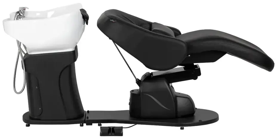 Fotoliu de coafor Gabbiano Trycho 2 155510 (Black/White) - 19