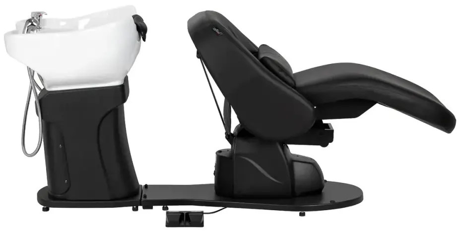 Fotoliu de coafor Gabbiano Trycho 2 155510 (Black/White) - 18