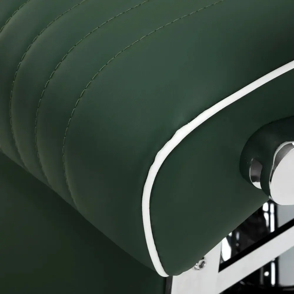 Кресло парикмахерское Gabbiano Visionerio 155243 (Green/Chrome) - 7