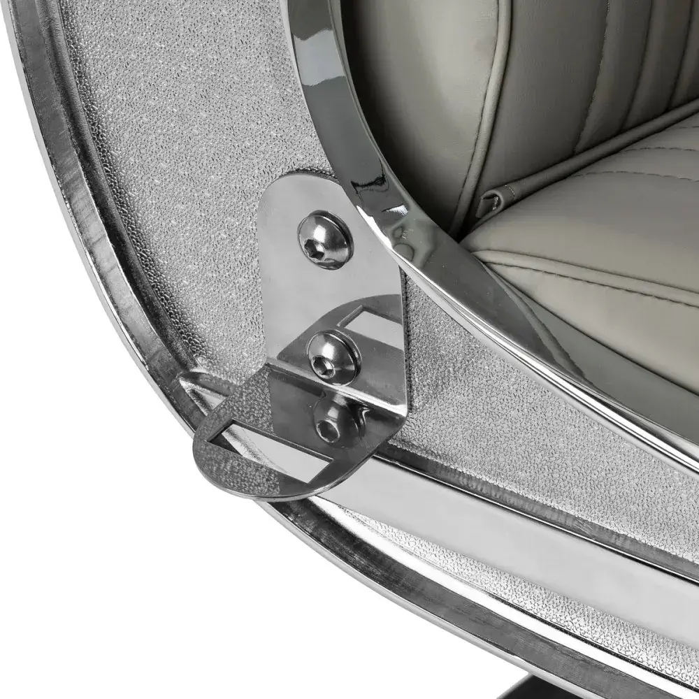 Fotoliu de coafor Gabbiano Visionerio 155246 (Grey/Chrome) - 4