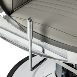 Fotoliu de coafor Gabbiano Visionerio 155246 (Grey/Chrome) Thumb