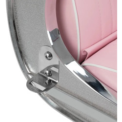 Fotoliu de coafor Gabbiano Visionerio 155269 (Pink/Chrome) Thumb