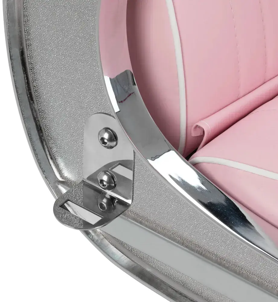 Fotoliu de coafor Gabbiano Visionerio 155269 (Pink/Chrome) - 6
