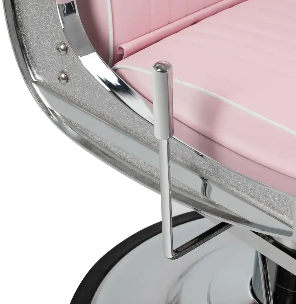 Fotoliu de coafor Gabbiano Visionerio 155269 (Pink/Chrome) - 12