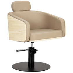 Fotoliu de coafor Gabbiano Wratislavia 154164 (Beige/Black) Thumb