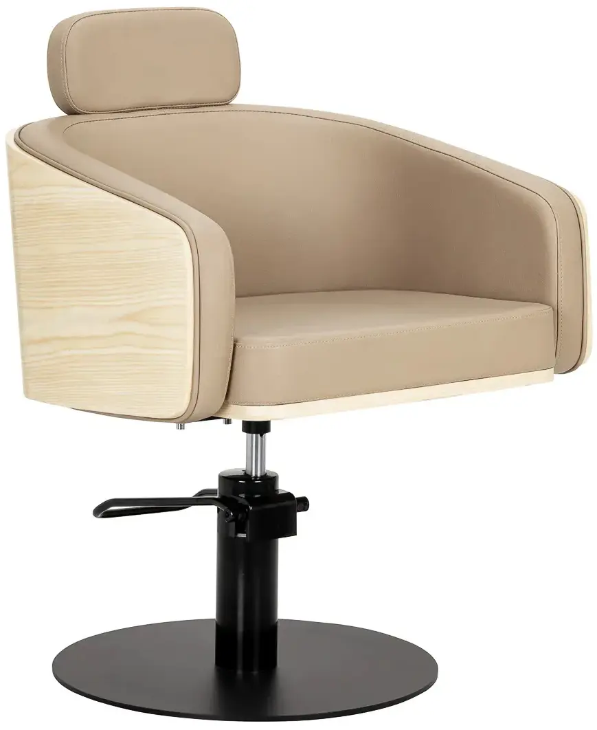 Fotoliu de coafor Gabbiano Wratislavia 154164 (Beige/Black)