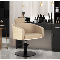 Fotoliu de coafor Gabbiano Wratislavia 154164 (Beige/Black)