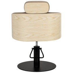 Fotoliu de coafor Gabbiano Wratislavia 154164 (Beige/Black) Thumb