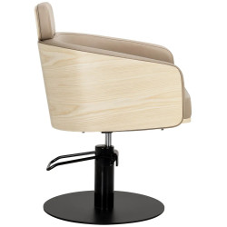 Fotoliu de coafor Gabbiano Wratislavia 154164 (Beige/Black) Thumb