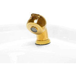 Scafa pentru frizerie Gabbiano Berlin 112855 (Gold/White) Thumb