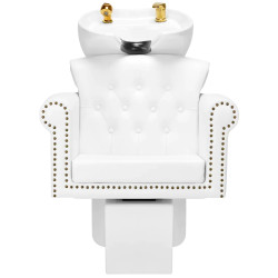 Scafa pentru frizerie Gabbiano Berlin 112855 (Gold/White) Thumb