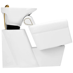 Scafa pentru frizerie Gabbiano Berlin 112855 (Gold/White) Thumb