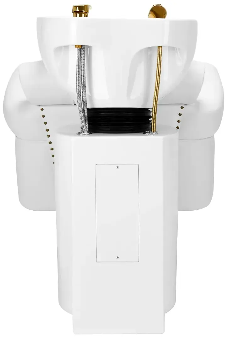 Scafa pentru frizerie Gabbiano Berlin 112855 (Gold/White)