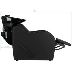 Scafa pentru frizerie Gabbiano Carmen 153420 (Black) Thumb
