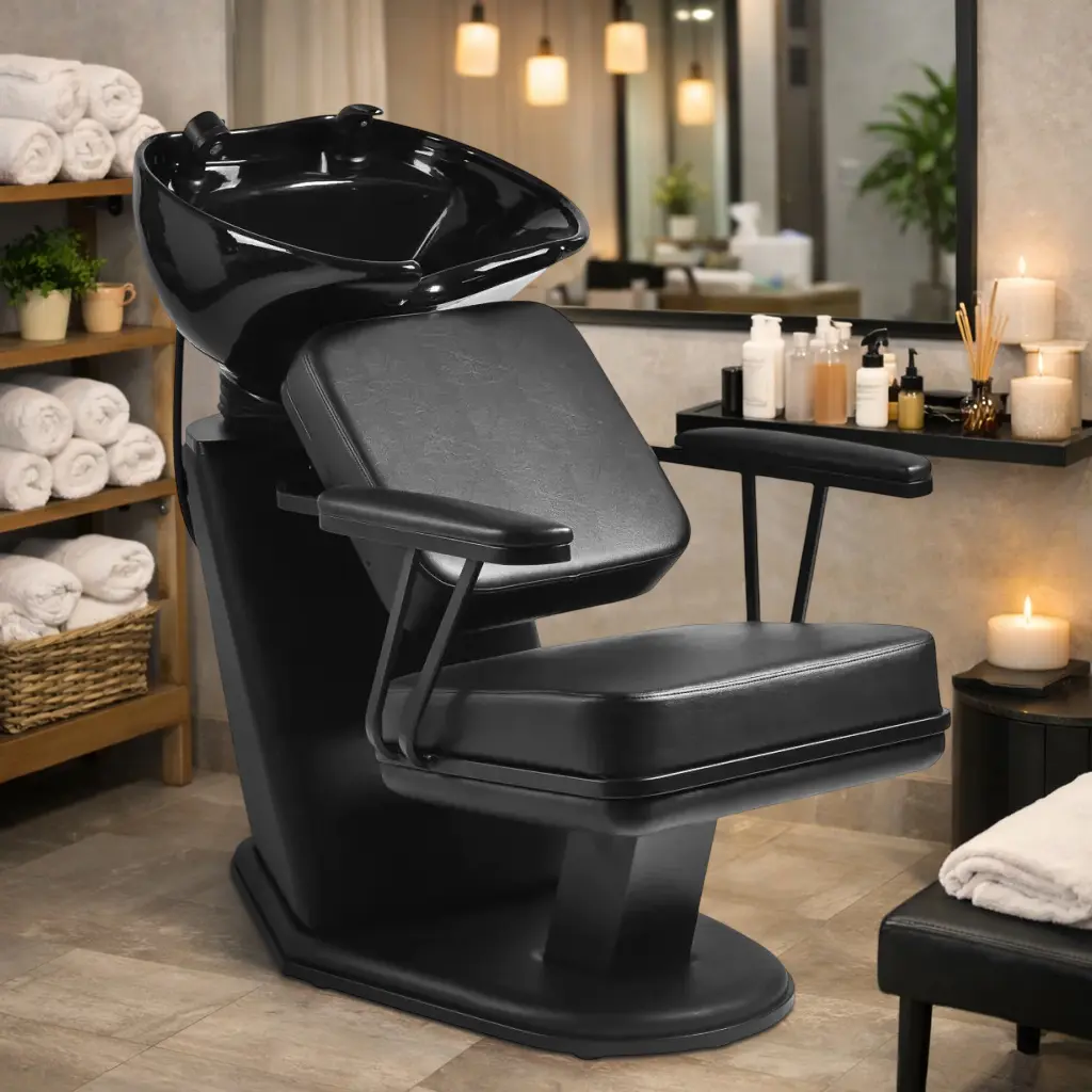 Scafa pentru frizerie Gabbiano Madrid 154389 (Black)