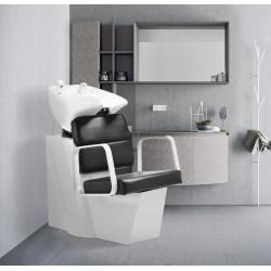 Scafa pentru frizerie Gabbiano Porto 154148 (White/Black)