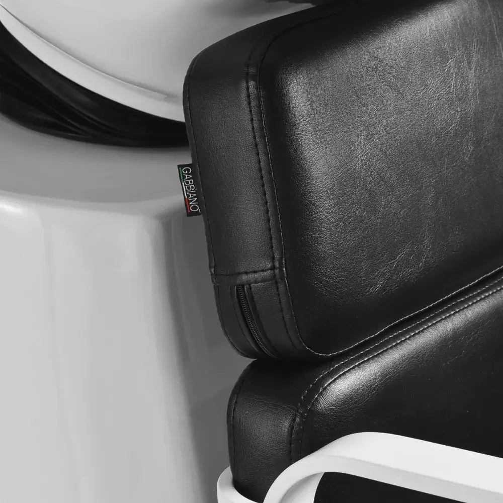 Scafa pentru frizerie Gabbiano Porto 154148 (White/Black)