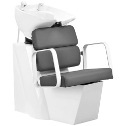 Scafa pentru frizerie Gabbiano Porto 154149 (White/Grey) Thumb