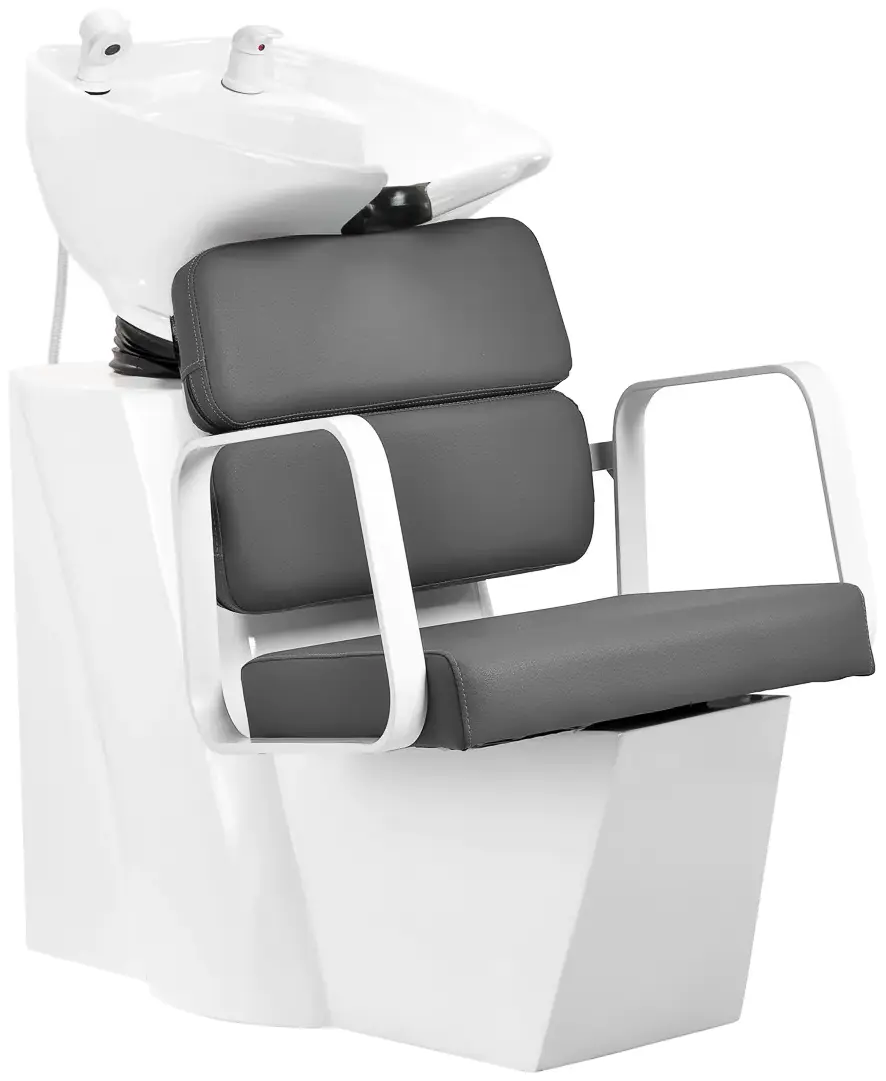 Scafa pentru frizerie Gabbiano Porto 154149 (White/Grey)