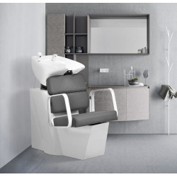 Scafa pentru frizerie Gabbiano Porto 154149 (White/Grey)