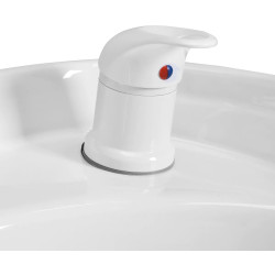 Scafa pentru frizerie Gabbiano Porto 154149 (White/Grey) Thumb