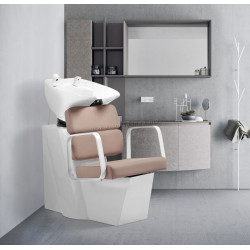 Мойка парикмахерская Gabbiano Porto 154151 (White/Beige)