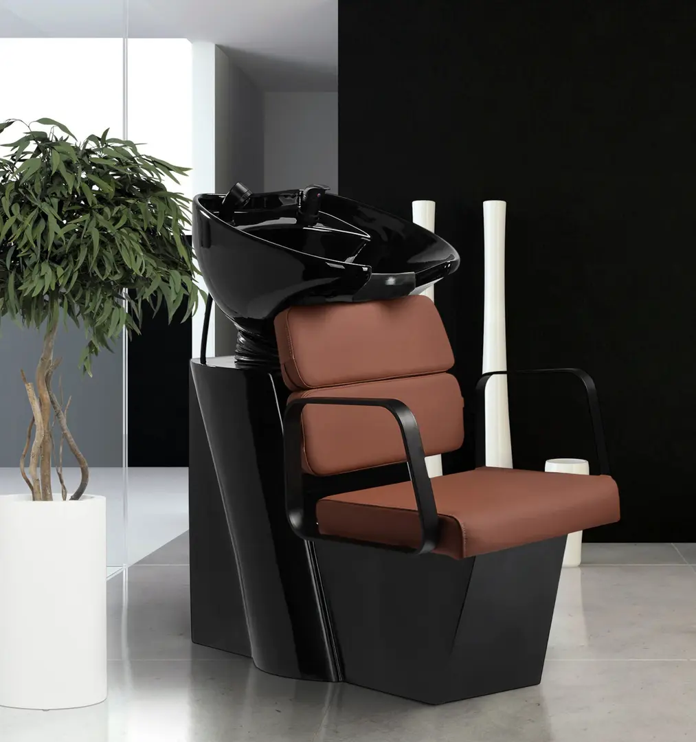 Scafa pentru frizerie Gabbiano Porto 154174 (Brown/Black)