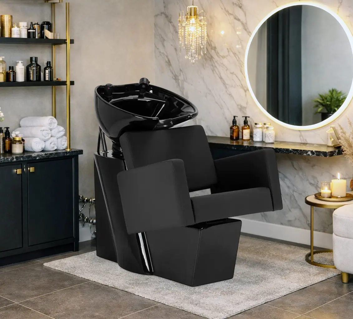 Scafa pentru frizerie Gabbiano Vitoria 154202 (Black)