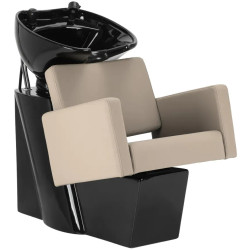 Scafa pentru frizerie Gabbiano Vitoria 154204 (Greige/Black) Thumb