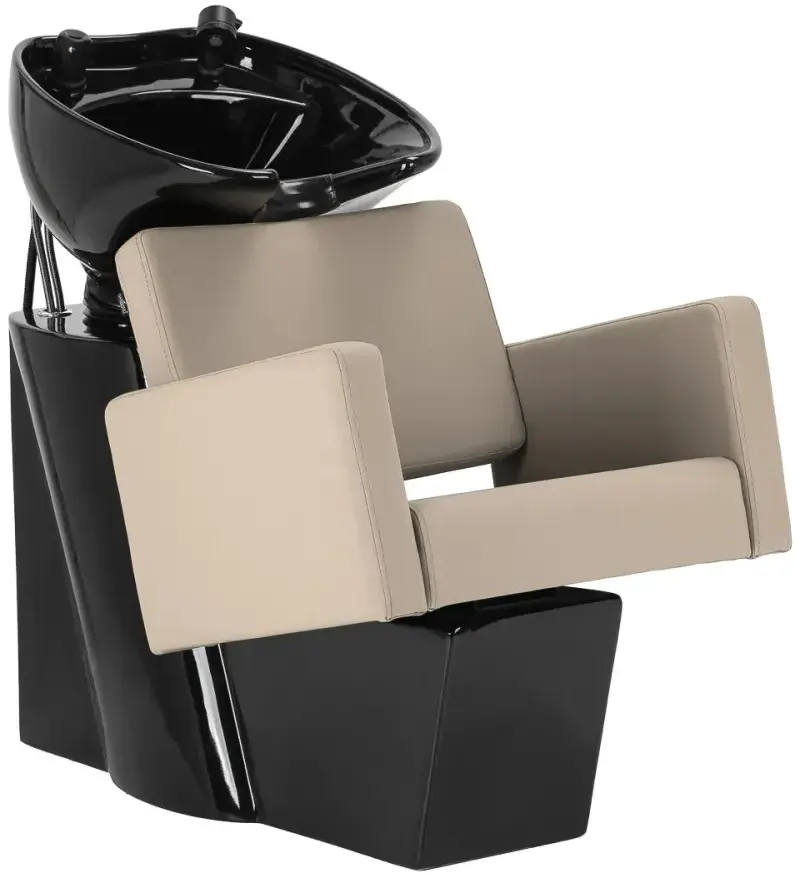 Scafa pentru frizerie Gabbiano Vitoria 154204 (Greige/Black) - 2