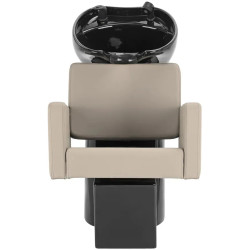 Scafa pentru frizerie Gabbiano Vitoria 154204 (Greige/Black) Thumb