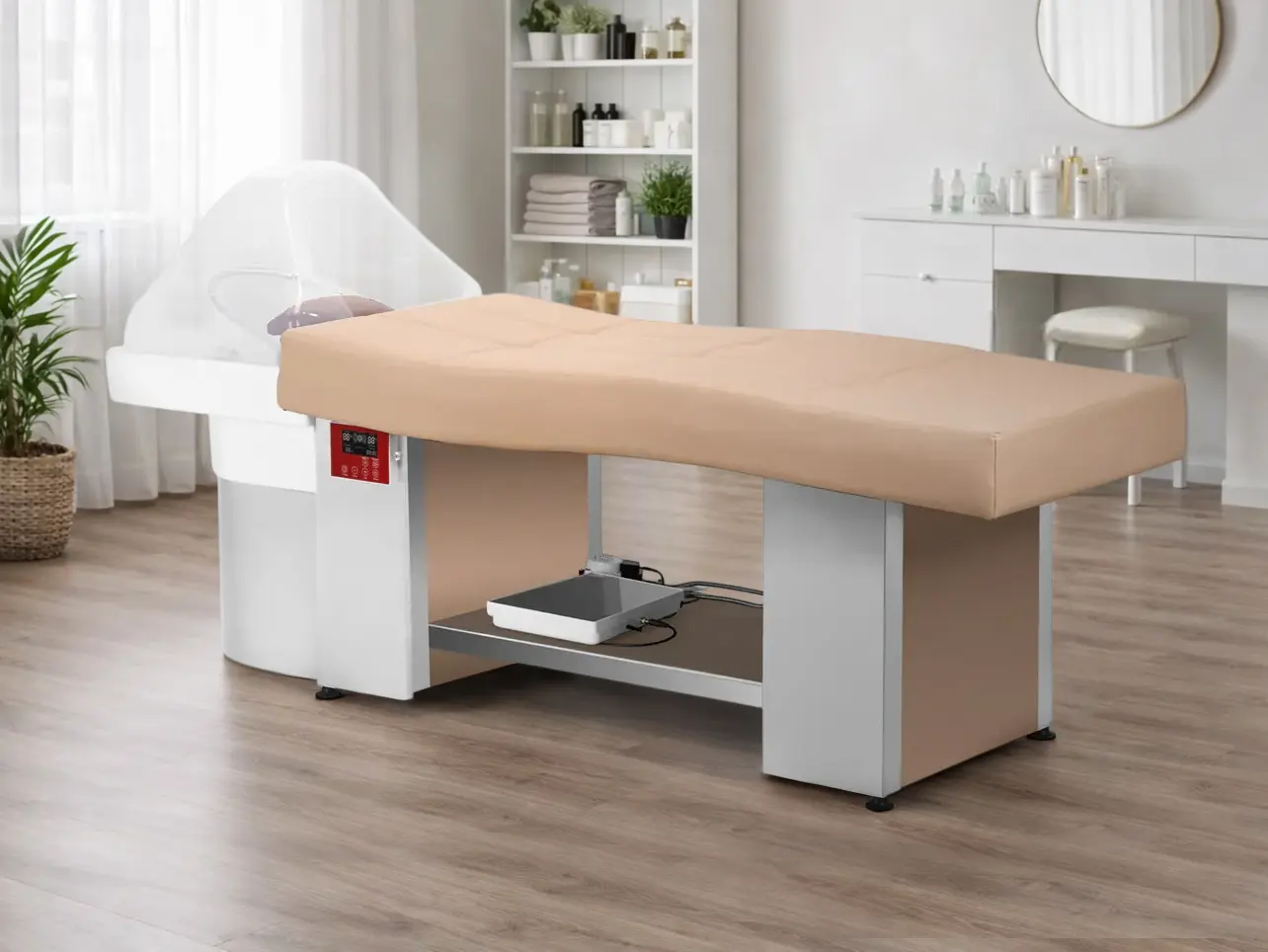 Spa pentru cap Gabbiano 017 155903 (Beige/Inox)