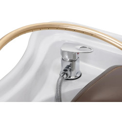 Spa pentru cap Gabbiano 017 155904 (Brown/Inox) Thumb