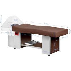 Spa pentru cap Gabbiano 017 155904 (Brown/Inox) Thumb