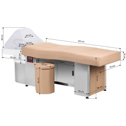 Spa pentru cap Gabbiano 017B 152270 (Beige/Inox) Thumb