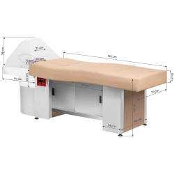 Spa pentru cap Gabbiano 017B 155902 (Beige/Inox) Thumb